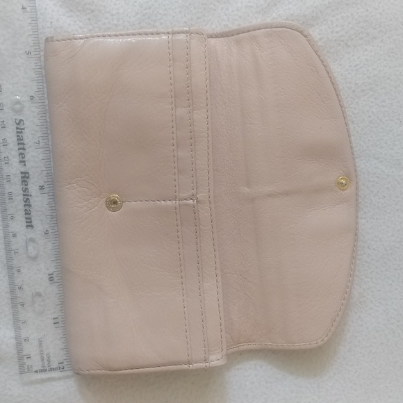 Chloe lily gold pink long leather wallet clutch - Picture 5 of 8